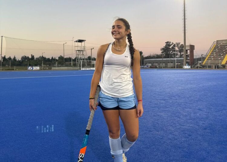 Julieta Martínez participó de una concentración regional de la Confederación Argentina de Hockey