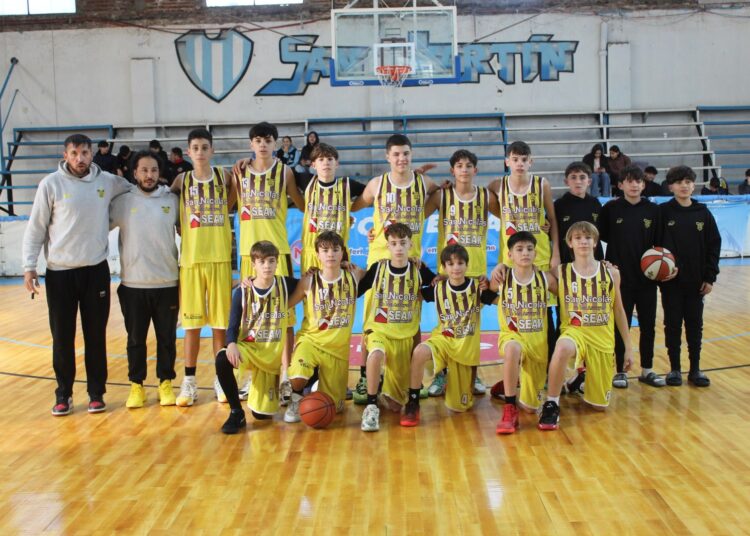 San Nicolas tercero en el Zona U13