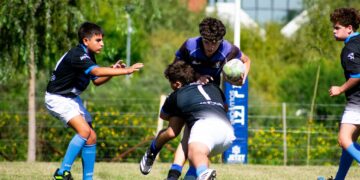 San Nicolás Rugby se destacó en la jornada juvenil de la URR