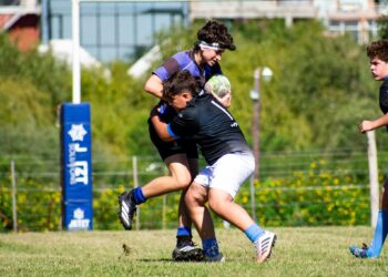 San Nicolás Rugby se destacó en la jornada juvenil de la URR