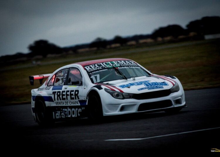 Gran actuación de Juan Pablo Traverso: segundo en una carrera épica bajo la lluvia en Toay