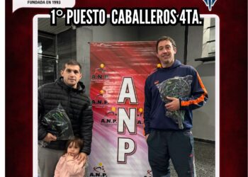 El tercer torneo de ANP reunió a 160 parejas y entregó doble puntaje para el ranking al Federal