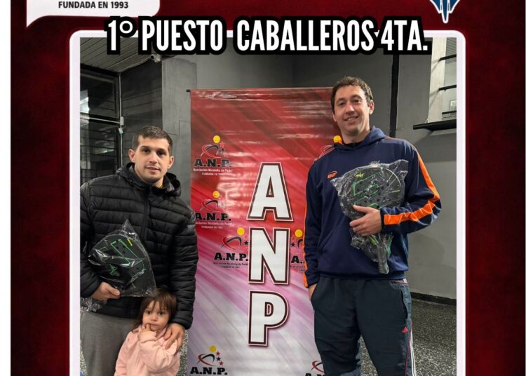 El tercer torneo de ANP reunió a 160 parejas y entregó doble puntaje para el ranking al Federal