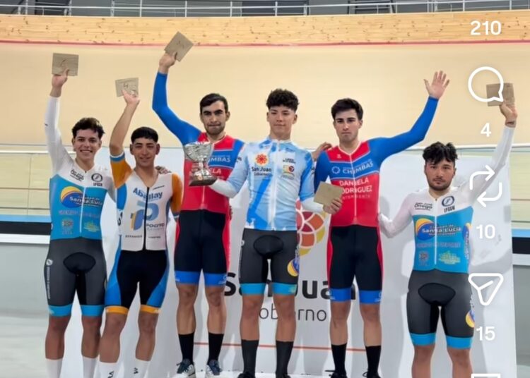 Orgullo nicoleño en San Juan! Santiago Gruñeiro se quedó con la primera fecha del campeonato de pista