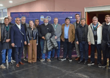 Sandro García representó a la Liga Nicoleña en la presentación del Regional Federal Amateur 2026