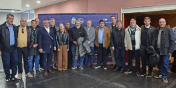 Sandro García representó a la Liga Nicoleña en la presentación del Regional Federal Amateur 2026