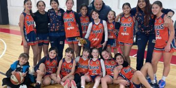 Regatas U11 ganó el triangular y avanzó como líder en el Federal Formativo