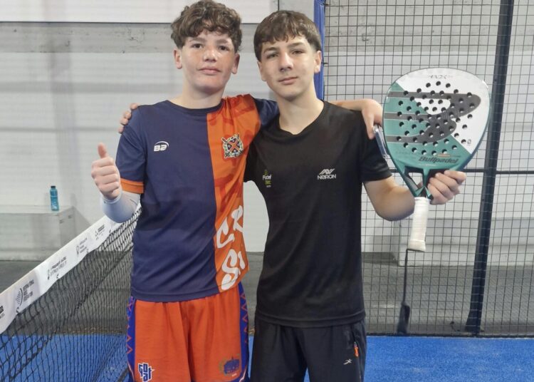 Eros Urteaga, una promesa del pádel nicoleño que busca cumplir el sueño de llegar a Córdoba