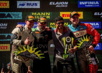 El nicoleño Traverso brilló en El Zonda y fue segundo en la gran fiesta del Top Race