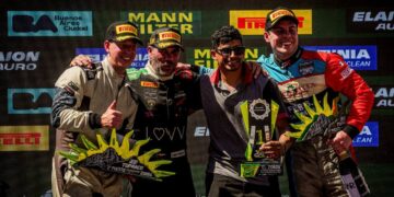 El nicoleño Traverso brilló en El Zonda y fue segundo en la gran fiesta del Top Race