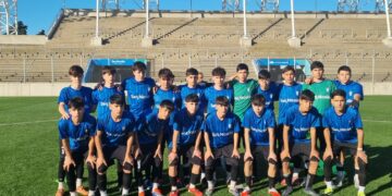 San Nicolás goleó a La Plata en el Sub 15 y quedó como único líder