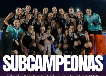 La nicoleña Brisa Gianetti, subcampeona argentina con la Asociación del Litoral