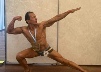 Matías Méndez, tetracampeón argentino de fisicoculturismo: tres podios y otro logro para San Nicolás