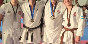 KARATE: LOS NICOLEÑOS SE SUBIERON AL PODIO EN EL MUNDIAL SHOTOKAN DE MÉXICO